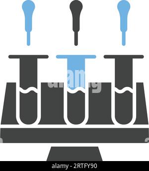Dot Technology Quantum Line Icon Vector Dot Technology Quantum Sign