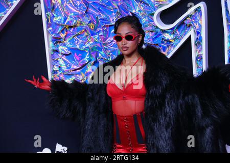 Newark, United States. 12th Sep, 2023. Shenseea attends the 2023 MTV Video Music Awards at the Prudential Center in New Jersey on September 12, 2023. Photo by Charles Guerin/ABACAPRESS.COM Credit: Abaca Press/Alamy Live News Stock Photo