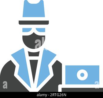 Spyware Icon Image. Stock Vector
