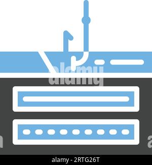 Spoofing Icon Image. Stock Vector