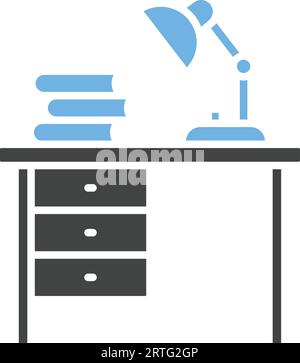 Study Table Icon Image Stock Vector Image & Art - Alamy
