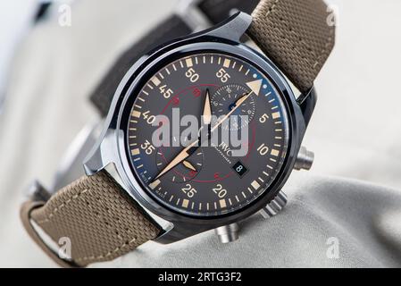 IWC Pilot s Watch Top Gun IW389002 Stock Photo Alamy