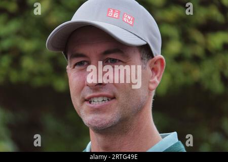 Wentworth, Surrey, UK. 13th Sep, 2023. Australian super-star Adam Scott during the Pro-Am at the BMW:PGA golf Championship at The Wentworth Club. OPS: Credit: Motofoto/Alamy Live News Stock Photo