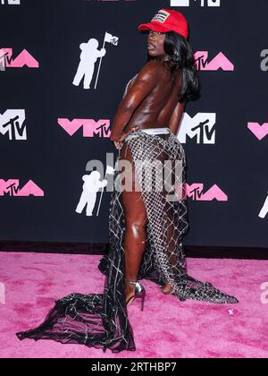 Newark, United States. 12th Sep, 2023. NEWARK, NEW JERSEY, USA - SEPTEMBER 12: Doechii arrives at the 2023 MTV Video Music Awards held at the Prudential Center on September 12, 2023 in Newark, New Jersey, United States. (Photo by Xavier Collin/Image Press Agency) Credit: Image Press Agency/Alamy Live News Stock Photo