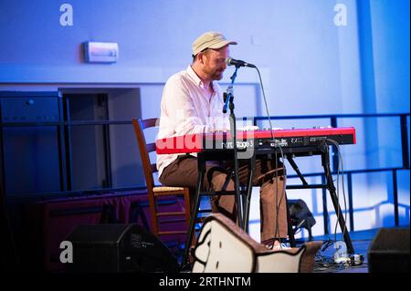 James Yorkston & Nina Persson live in Marostica (VI) Italy 09.09.2023 Stock Photo