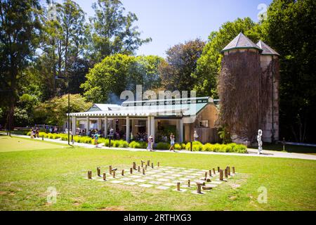 MELBOURNE, AUSTRALIA, FEB 21, 2016: The Piggery cafe as part of Shannon Bennett#39, s Burnham Beaches complex in the Dandenongs, Melbourne, Australia Stock Photo