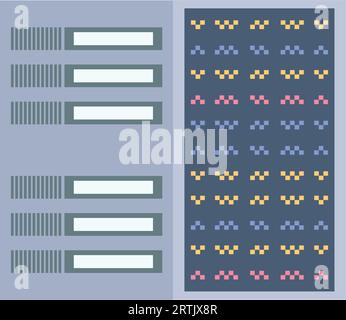 Data Center Icon cloud storage cloud computing Computer Server. Server Room database system Server racks Data Protection Internet Security Concept. Ho Stock Vector