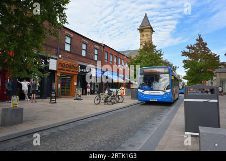 Fishergate , Preston City Centre. Stock Photo