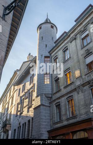 Tavel House - Geneva, Switzerland Stock Photo