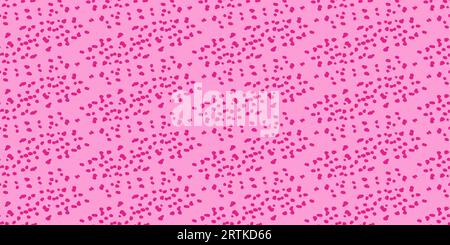 Abstract background. Pink shape seamless pattern. Trendy Style. Dots blots randomly. Template for textile and wallpaper. Vector illustration.. Stock Vector