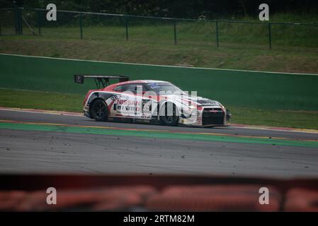 Photo Report of the 24 Hours of Spa Francorchamps with exclusive behind the scenes footage. Stock Photo