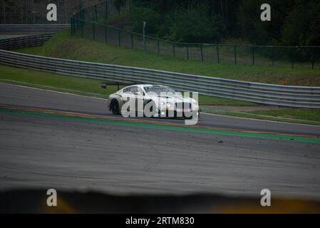 Photo Report of the 24 Hours of Spa Francorchamps with exclusive behind the scenes footage. Stock Photo