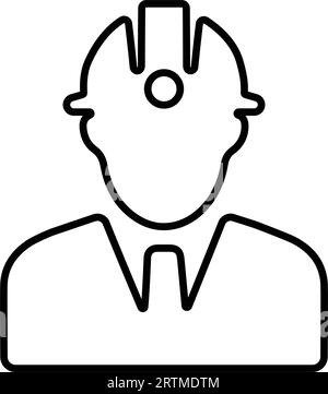 Worker Man icon. design for commercial use, web, print media or any type of design projects. Stock Vector