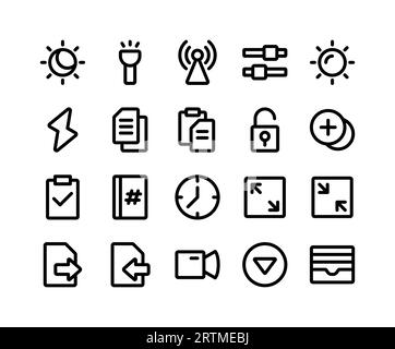 User interface icons for any purpose, Perfect for website and ui design ...