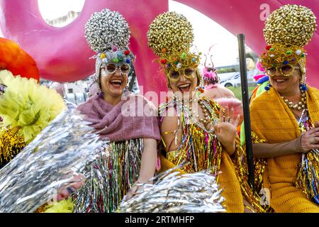 Sitges carnival, Catalonia, Spain Stock Photo