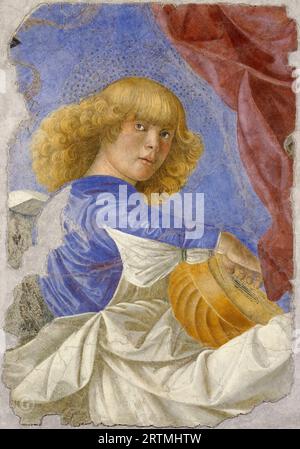 Music-Making Angel Melozzo da Forli (1438-1494) Stock Photo