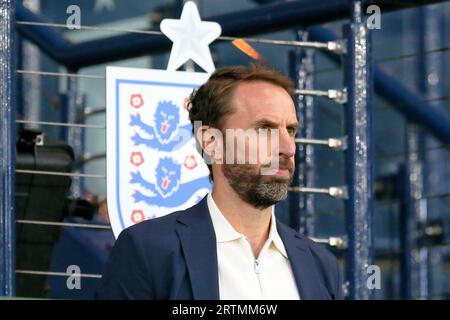 GARETH SOUTHGATE, coach and manager of the English national football team. Image taken at Hampden Park, Glasgow, during the 150th Anniversary Heritage Stock Photo