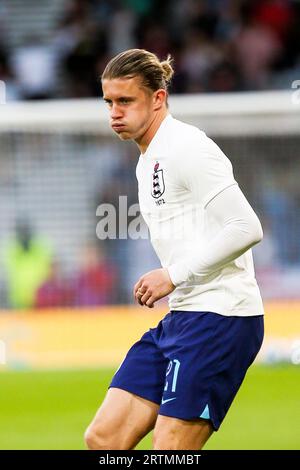 CONOR GALLAGHER, professional football player, during a training session for the English National team Stock Photo