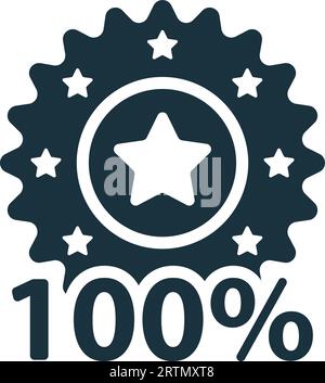 Guarantees icon. Monochrome simple sign from logistics collection. Guarantees icon for logo, templates, web design and infographics. Stock Vector