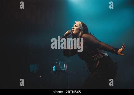 Copenhagen, Denmark. 13th Sep, 2023. The American singer and songwriter Geena Fontanella performs a live concert at VEGA in Copenhagen. (Photo Credit: Gonzales Photo/Alamy Live News Stock Photo