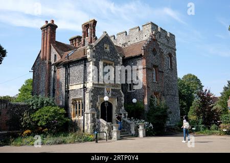 The Tower House in Westgate Gardens  in Canterbury, Kentouse Stock Photo