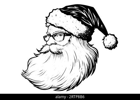 Drawing: How To Draw Santa Claus Face! Step by Step Lesson cartoon easy ...  | How to draw santa, Christmas pictures to draw, Simple cartoon