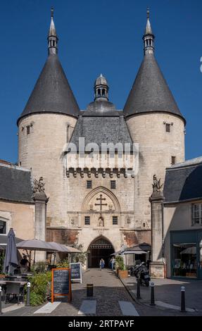 Nancy, France - 09 02 2023: View of the facade of the Craffe Gate Stock Photo