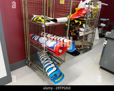 Bicester Oxfordshire UK. 15 September 2023. Wilko stores closing down across the UK due to the business going into administration. Stock Photo