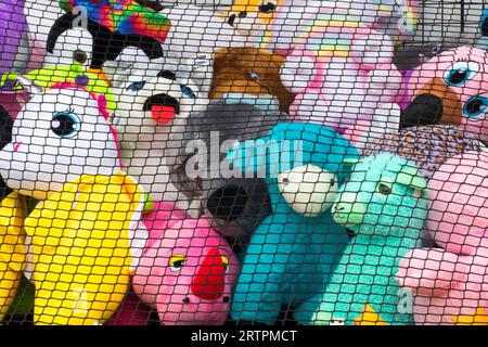 Stuffed animals, Oregon State Fair, Salem, Oregon Stock Photo