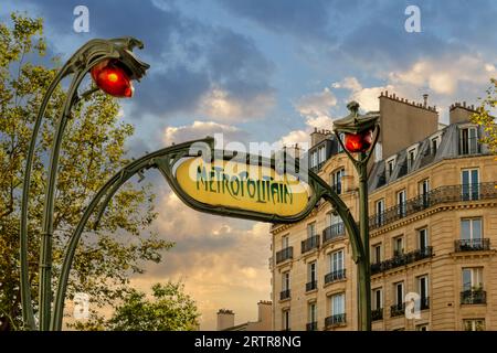 Paris Photography Metropolitain Sign Metro City France Europe Tote Bag by  LORSHOP