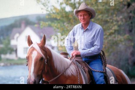 THE HORSE WHISPERER  1998 Buena Vista Distribution film with Robert Redford Stock Photo