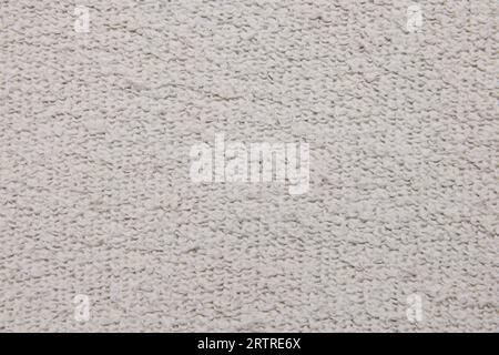 brushed fabric texture background in neutral tones Stock Photo