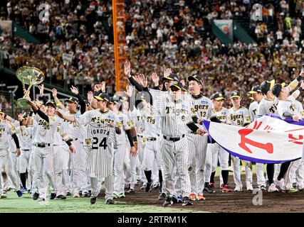 Hanshin Tigers Win Central League Championship for First Time in