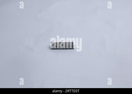 Stapler bullet isolated on white background Stock Photo