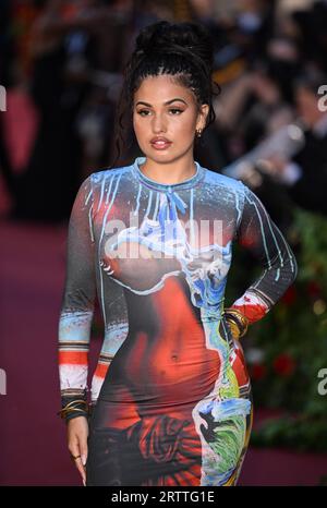 London, UK. 14th Sep, 2023. Mabel attending Vogue World: London 2023 at Theatre Royal Drury Lane on September 14, 2023 in London, UK. Photo by Stuart Hardy/ABACAPRESS.COM Credit: Abaca Press/Alamy Live News Stock Photo