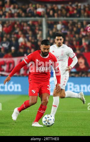 Buenos Aires, Argentina. 15th Sep, 2023. of Independiente during game for the 3rd round of Argentina´s Liga Profesional de Fútbol Binance Cup at Ricardo Bochini Stadium ( Credit: Néstor J. Beremblum/Alamy Live News Stock Photo