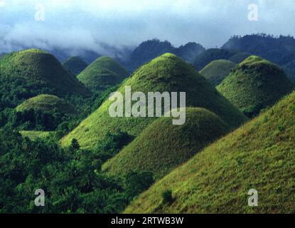 Chocolate Hills Stock Photo