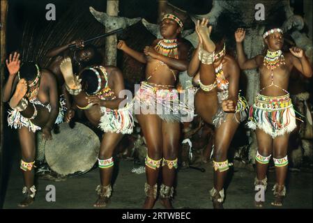 Zulu dancers Stock Photo