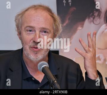 Tokyo, Japan. 15th Sep, 2023. Director Arnaud Desplechin attends a press conference for the film 'Brother and Sister' in Tokyo, Japan on Friday, September 15, 2023. He will holds an event at Tokyo, Osaka, Kyoto and Nagoya in Japan. Photo by Keizo Mori/UPI Credit: UPI/Alamy Live News Stock Photo