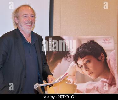 Tokyo, Japan. 15th Sep, 2023. Director Arnaud Desplechin attends a press conference for the film 'Brother and Sister' in Tokyo, Japan on Friday, September 15, 2023. He will holds an event at Tokyo, Osaka, Kyoto and Nagoya in Japan. Photo by Keizo Mori/UPI Credit: UPI/Alamy Live News Stock Photo