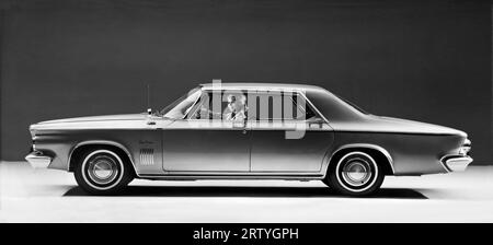 United States  1963 The 1963 Chrysler New Yorker hardtop. Stock Photo
