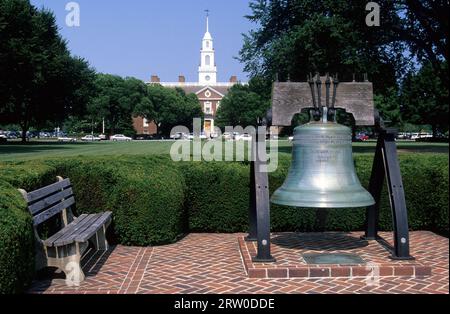 Legislative Hall (state capitol), Dover, Delaware Stock Photo