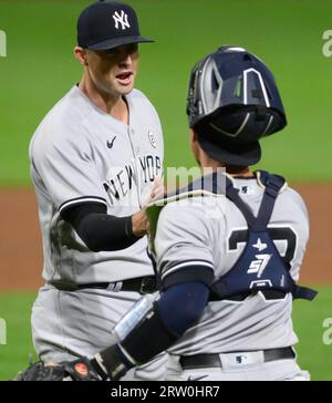 New York Yankees catcher Ben Rortvedt hits during a spring training  baseball workout Thursday, Feb. 16, 2023, in Tampa, Fla. (AP Photo/David J.  Phillip Stock Photo - Alamy