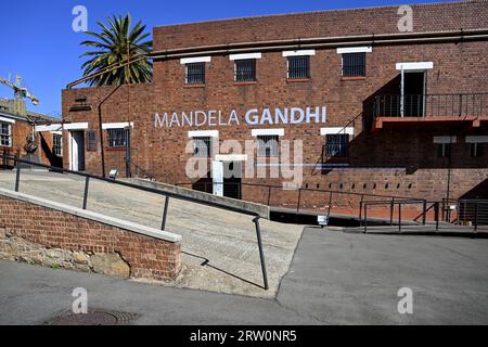 The Old Fort, Johannesburg's first prison, Constitution Hill, Hillbrow, Johannesburg, Gauteng Province, South Africa Stock Photo