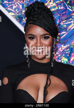NEWARK, NEW JERSEY, USA - SEPTEMBER 12: Kennedy-rue McCullough arrives at the 2023 MTV Video Music Awards held at the Prudential Center on September 12, 2023 in Newark, New Jersey, United States. (Photo by Xavier Collin/Image Press Agency) Stock Photo