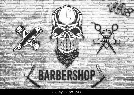 Barber Logo, cutting, haircut, neon, salon, saloon, themes, HD phone  wallpaper | Peakpx