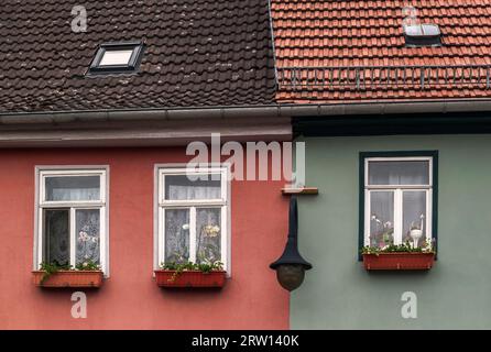 Bad Berka is a small town in the south of the Weimarer Land district in Thuringia Stock Photo