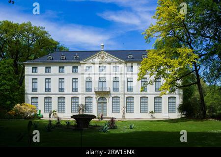 The Summer Palace in Greiz is a small palace in the Greiz Park and an example of early classicism in Central Germany Stock Photo