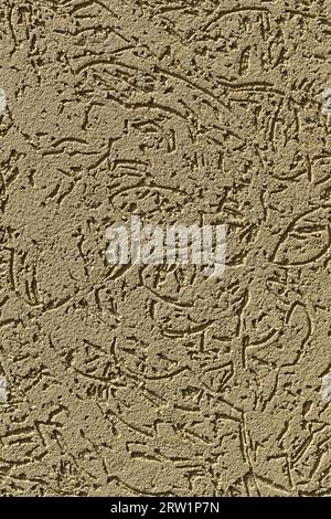 Beige wall texture background in Ribeirao Preto, Brazil Stock Photo