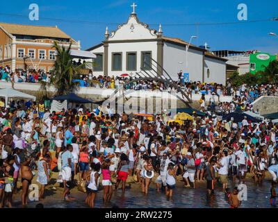 Candomblé celebrations in Salvador de Bahia Stock Photo